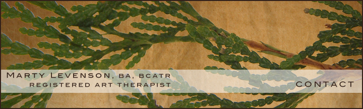 Marty Levenson's Vancouver Art Therapy: information about contacting Marty Levenson for art therapy in Vancouver, BC