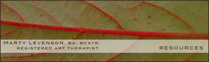 Marty Levenson's Vancouver Art Therapy: information about art therapy resources in BC